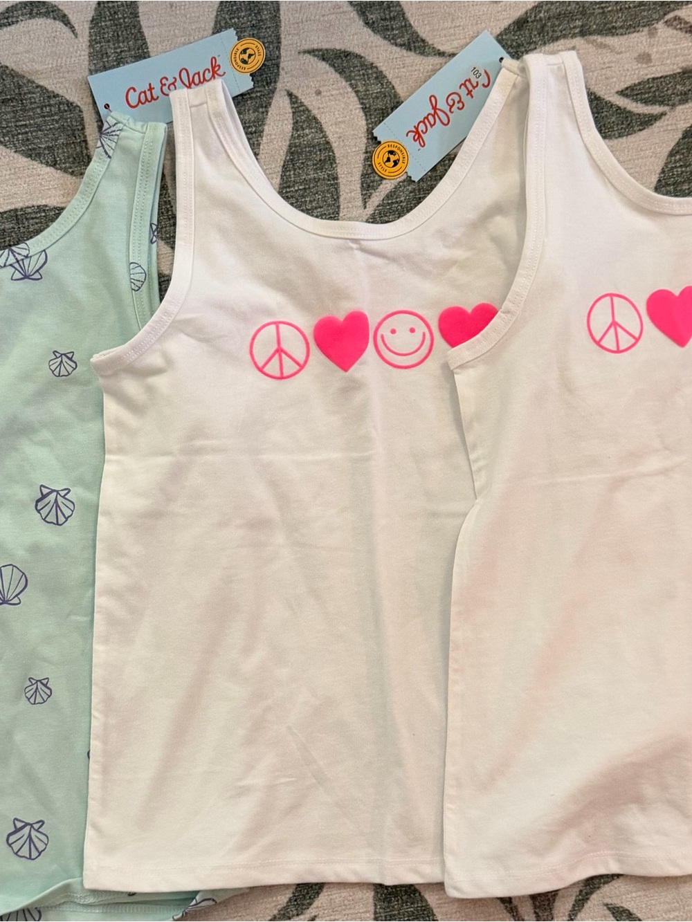 Cat & Jack Girls’ Tank Top Bundle of 3 | NWT | Size M